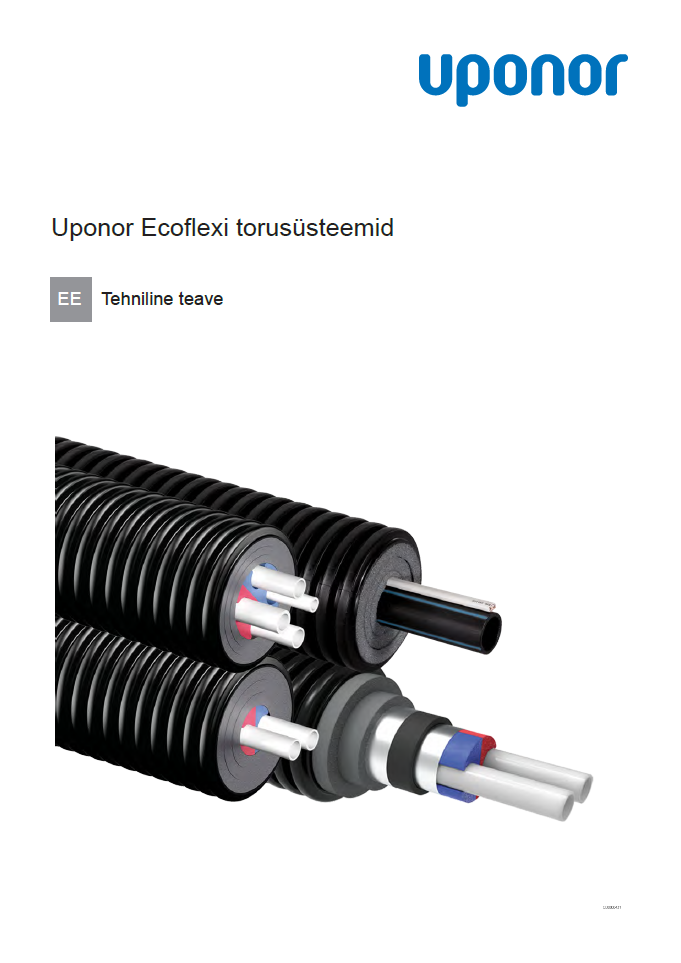 Uponor Ecoflex torude tehniline juhend