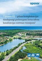 Uponor lietus ūdens cauruļvadi IQ