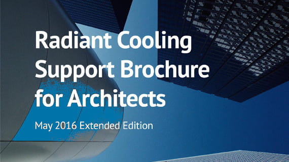 Štúdia o sálavom chladení pre architektov a projektantov