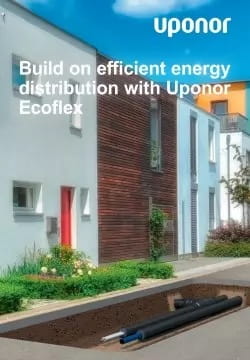 Uponor Ecoflexiga efektiivne energiajaotus