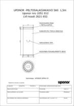 Peltosalaojakaivo 560 1,5 m, 1051012