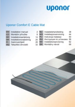 Uponor Comfort E CableMat MLD