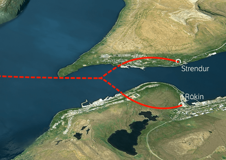 Færøerne afvanding af underjordisk tunnel 1