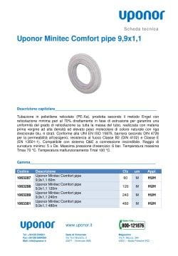 Uponor Comfort Pipe 99x11