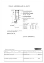 Sadevesikaivo 400-800/110-560, tilauskaivo PE