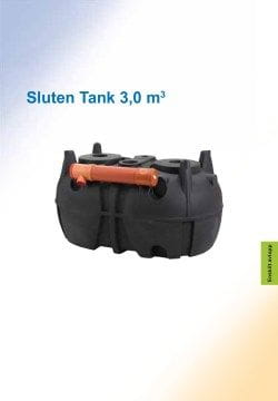 Sluten Tank 3,0 m³