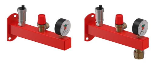 Uponor Fluvia safety sets (powder-coated)