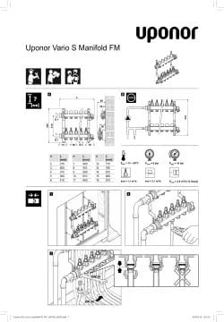 Uponor Vario S Manifold FM