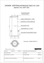 Säätösalaojakaivo 560 1,8 m, 1057551