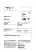 Certifikat 4014-05 Tryckrör PVC
