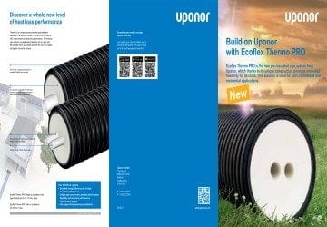 Uponor Ecoflex Thermo PRO brochure