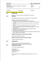 Bygningsdelsbeskrivelse  afsnit 4 gulvvarme offentlige projekter