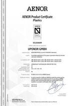 AENOR Uponor Klett Autofijacion Comfort Pipe PLUS