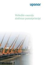 Uponor Weholite cauruļu sistēmas pamatprincipi