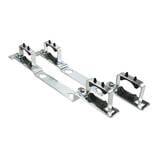 Stainless-steel manifold mounting brackets