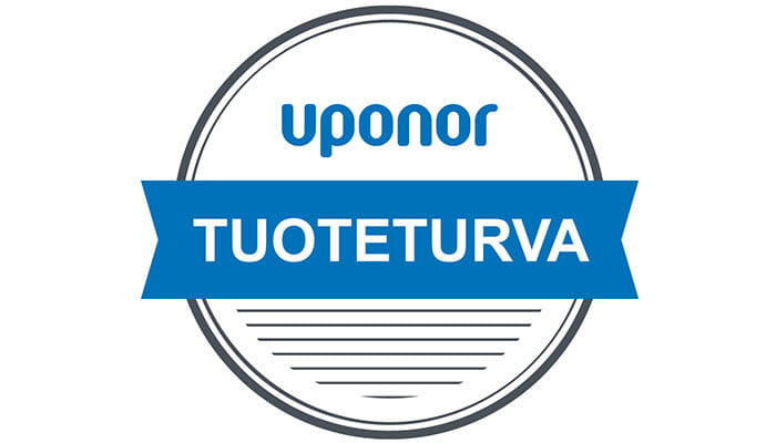 Uponor Tuoteturva logo