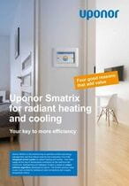 Uponor Smatrix for radiant heating and cooling