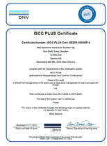 Uponor AS ISCC Plus Certificate