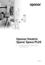 Uponor Smatrix Space Plus (montavimo vadovas)