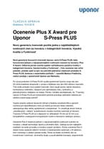 Plus X Award pre Uponor S Press PLUS 02
