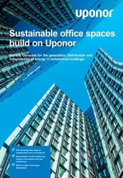 Sustainable office spaces build on Uponor