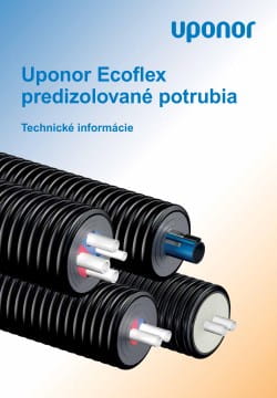 Uponor Ecoflex predizolované potrubia