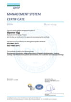 ISO 9001 och ISO 14001
