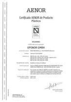 AENOR Uponor Klett Autofijacion Neorol G40