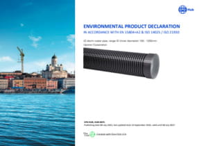 EPD IQ storm water pipes
