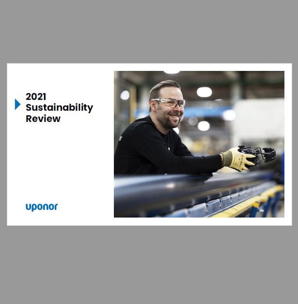 Pregled održivosti za 2021. kompanije Uponor
