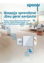 Uponor Smatrix Pulse grindinio šildymo valdymo sistema