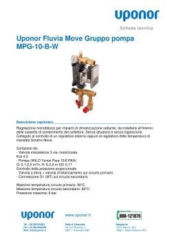 Uponor Fluvia Move Gruppo pompa MPG 10 B W