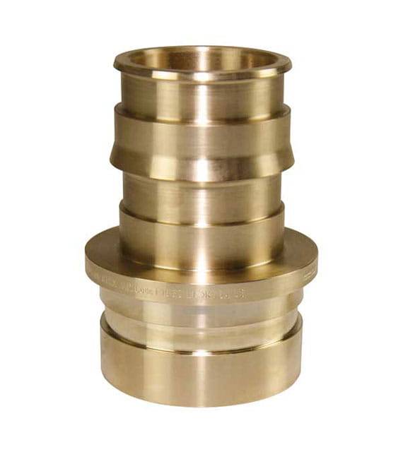 ProPEX LF brass CTS groove fitting adapters