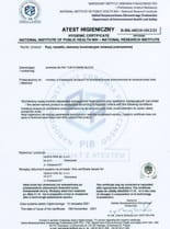 Atest higieniczny B-BK-60210-1012/21