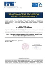 ITB-KOT-2018/0368 Rury i kształtki WehoTripla PP wyd.2