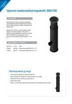 Sadevesikaivopaketti 560/110