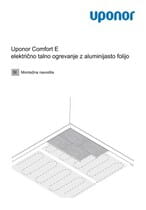 Uponor Comfort E z aluminijasto folijo
