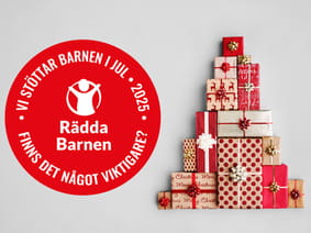 God Jul - Vi stöttar Rädda Barnen 2025!