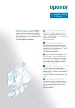 Uponor Fluvia T pumpgroup KRS 6