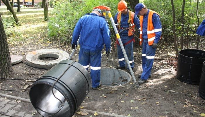sewage collector renovation VipLiner Uponor Infra 