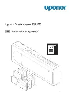 Üzembe helyezési jegyzőkönyv - Uponor Smatrix Wave Pulse