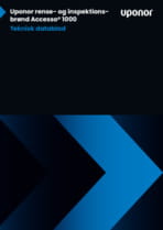 Uponor Accesso® 1000 rense- og inspektionsbrønde datablad DK