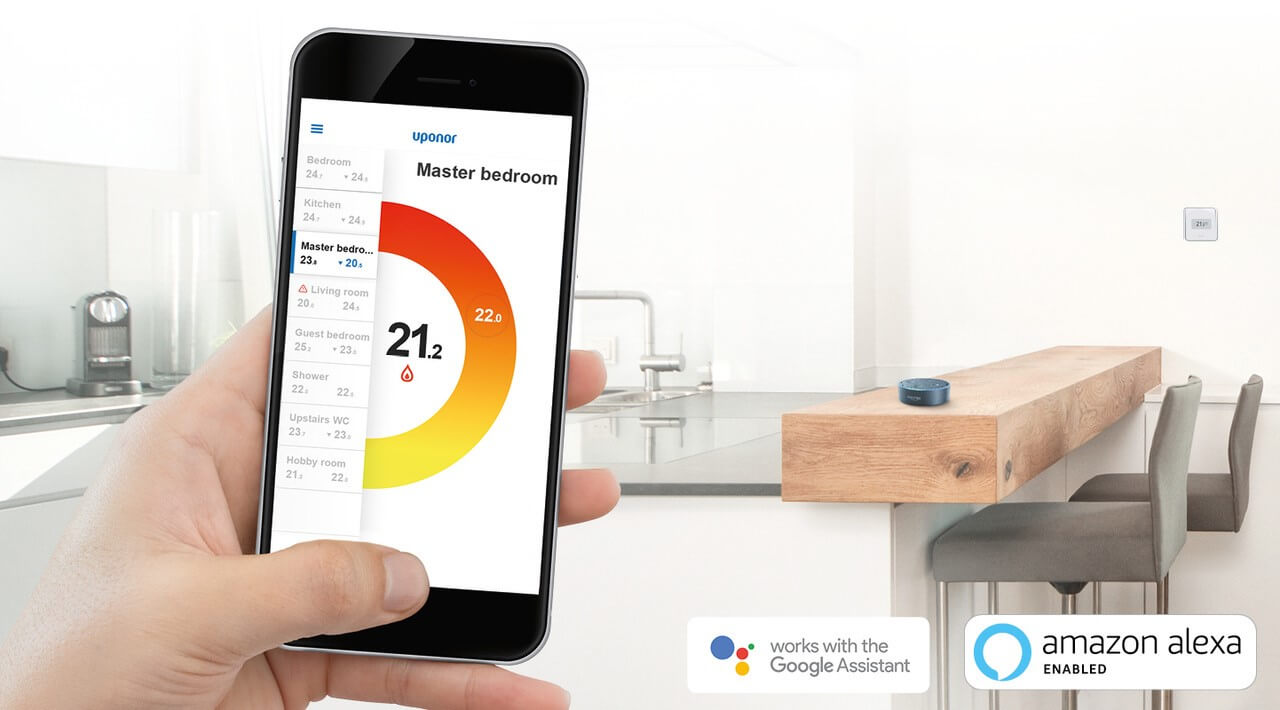 uponor smatrix pulse with ask alexa